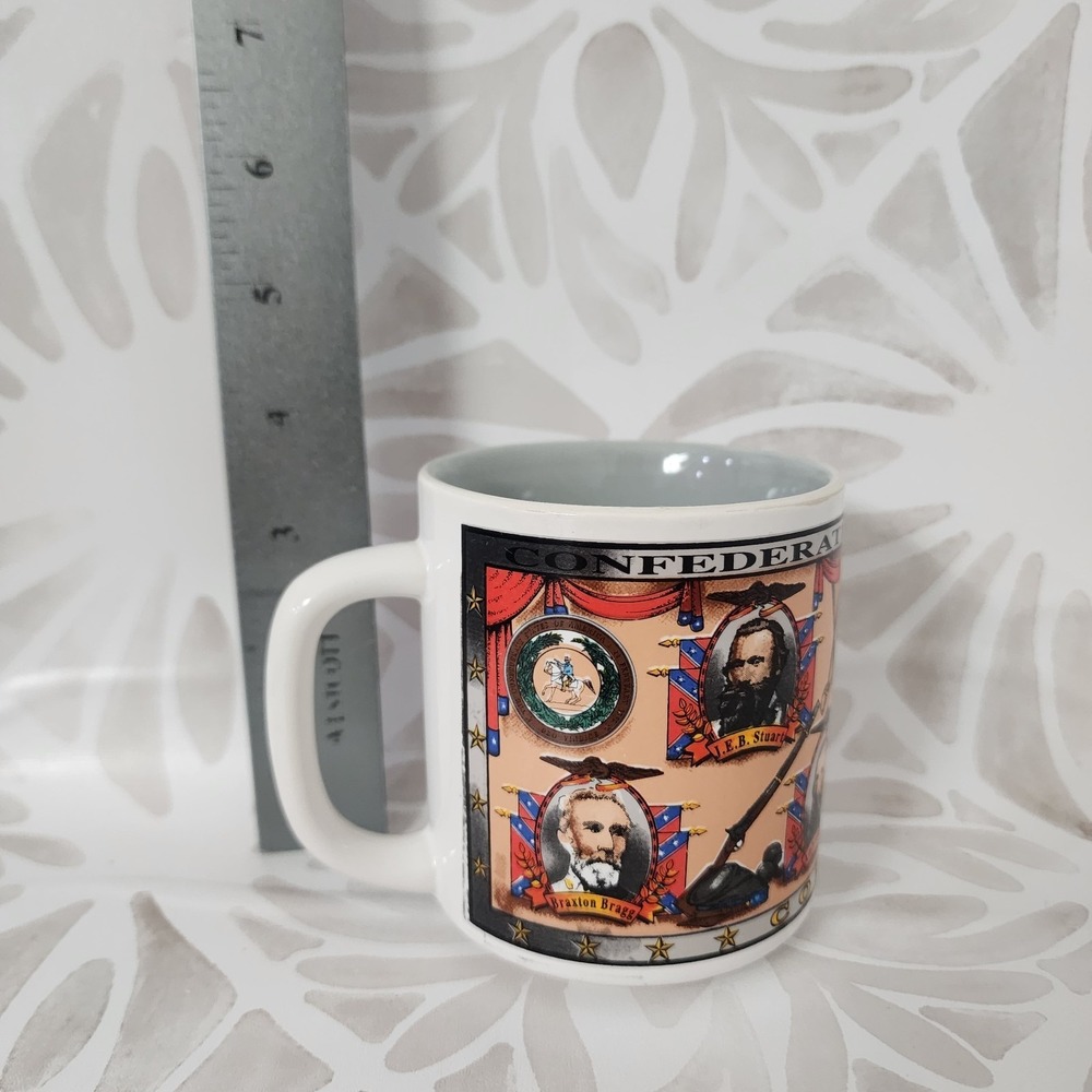 Confederate States of America Commanders Coffee Mug Robert E Lee Stonewall...